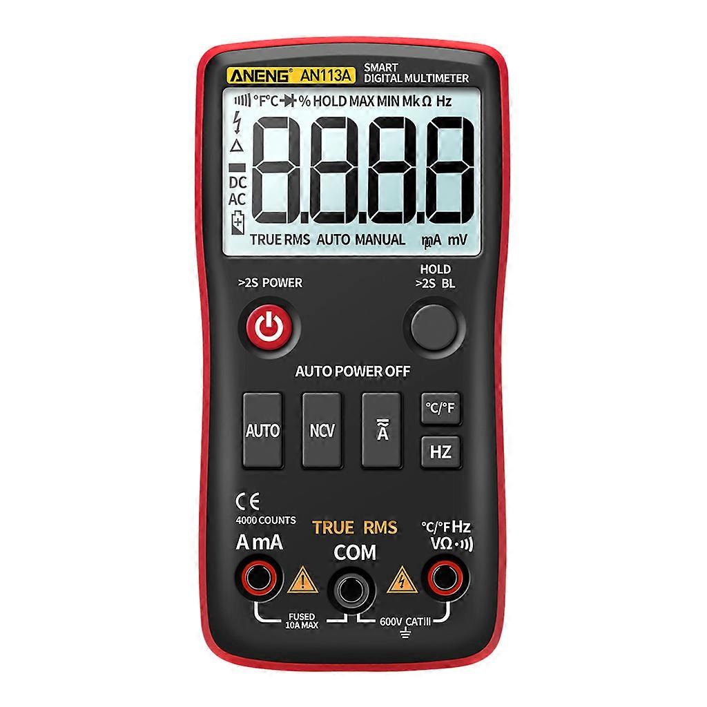 Voltage Meter Ammeter Battery Volt Current Voltmeter Digital Display Multimeter