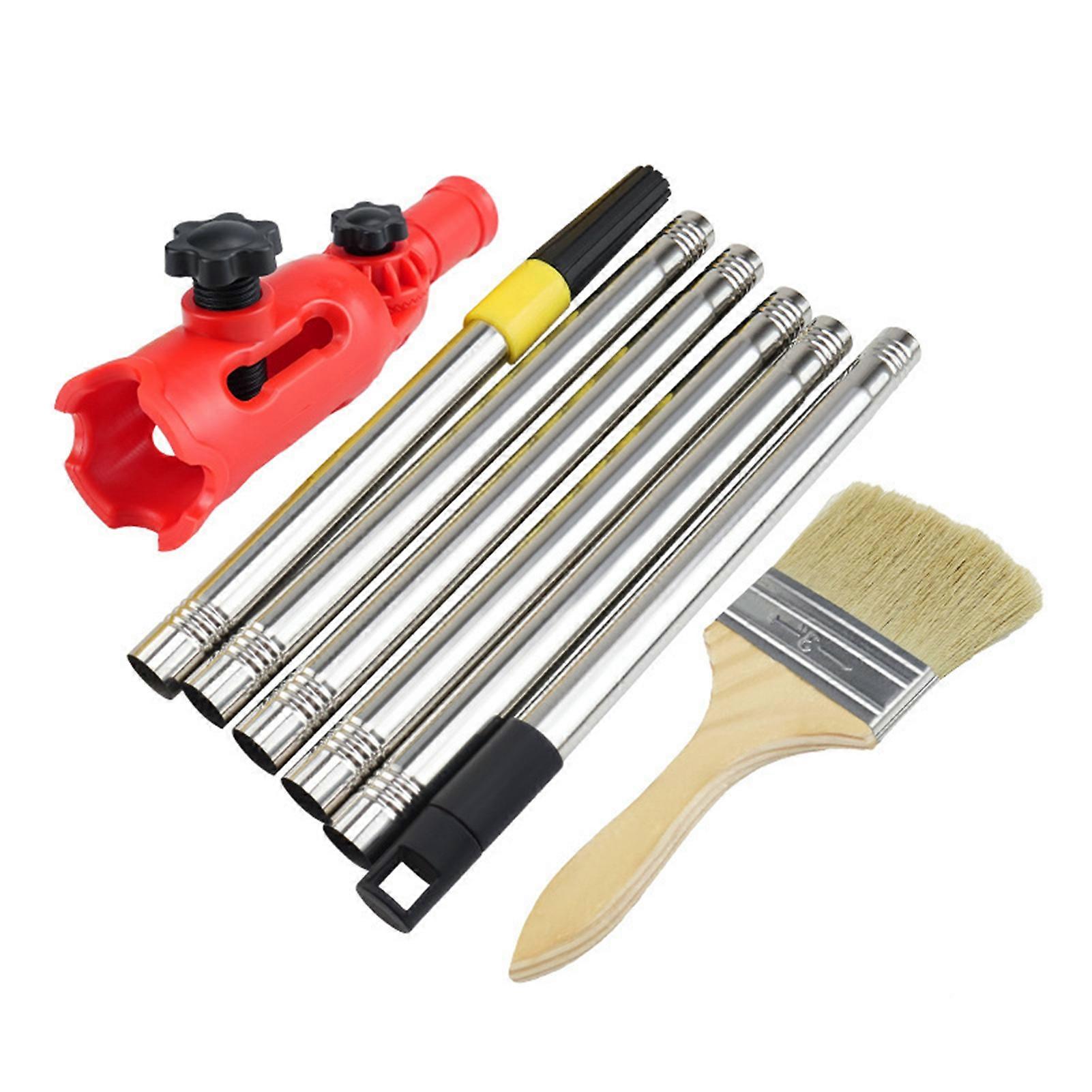 Paint Brush Extender 180-Degree Multi-Angle Rotation Universal Simple Installation Paint Edger Brush Extender Handheld Painting Tool Set