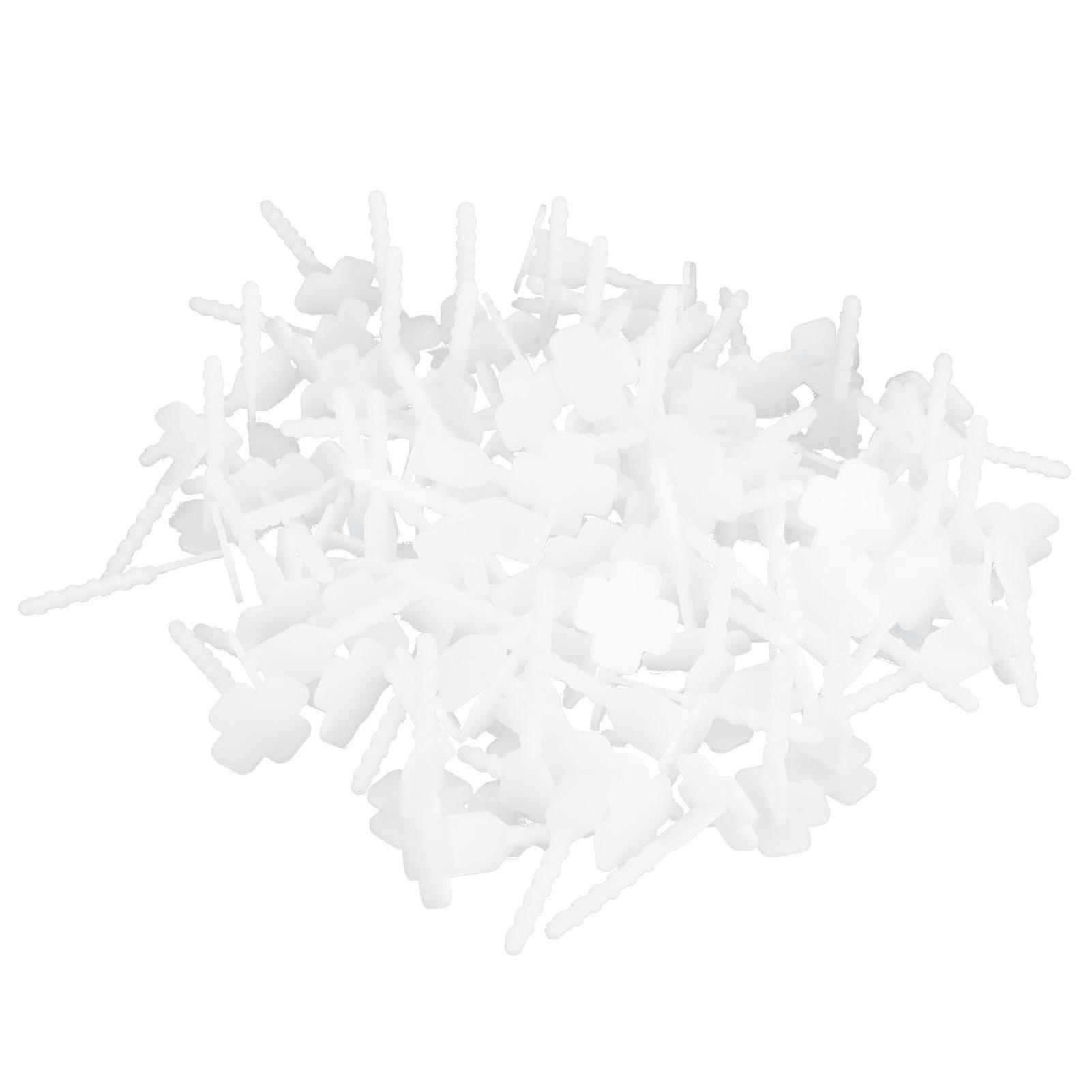 100Pcs Tile Leveling System Ceramic Tile Leveler Spacers for Wall Floor Tiling Installation