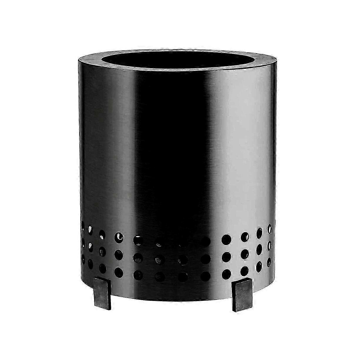 أسود المحمولة في الهواء الطلق التخييم موقد حرق الخشب موقد صغير نزهة حفرة النار شواء طباخ فرن Tra