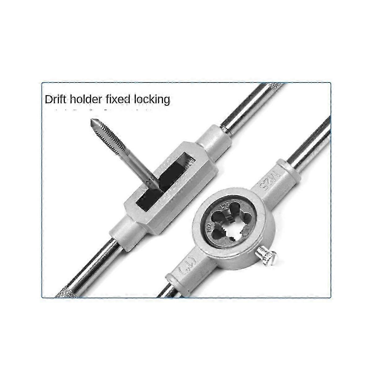 Tap And Die Set 20pcs Tap Wrench Threading Tools Metric/imperial Hand Tapping Tools For Screw Threa