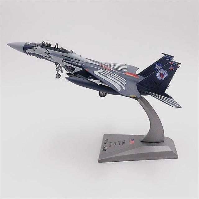 1/100 Scale Military Model Toy F-15E F15E F15 Strike Eagle Mudhen Fighter USA Army Air Force Diecast Metal Plane Model Toy