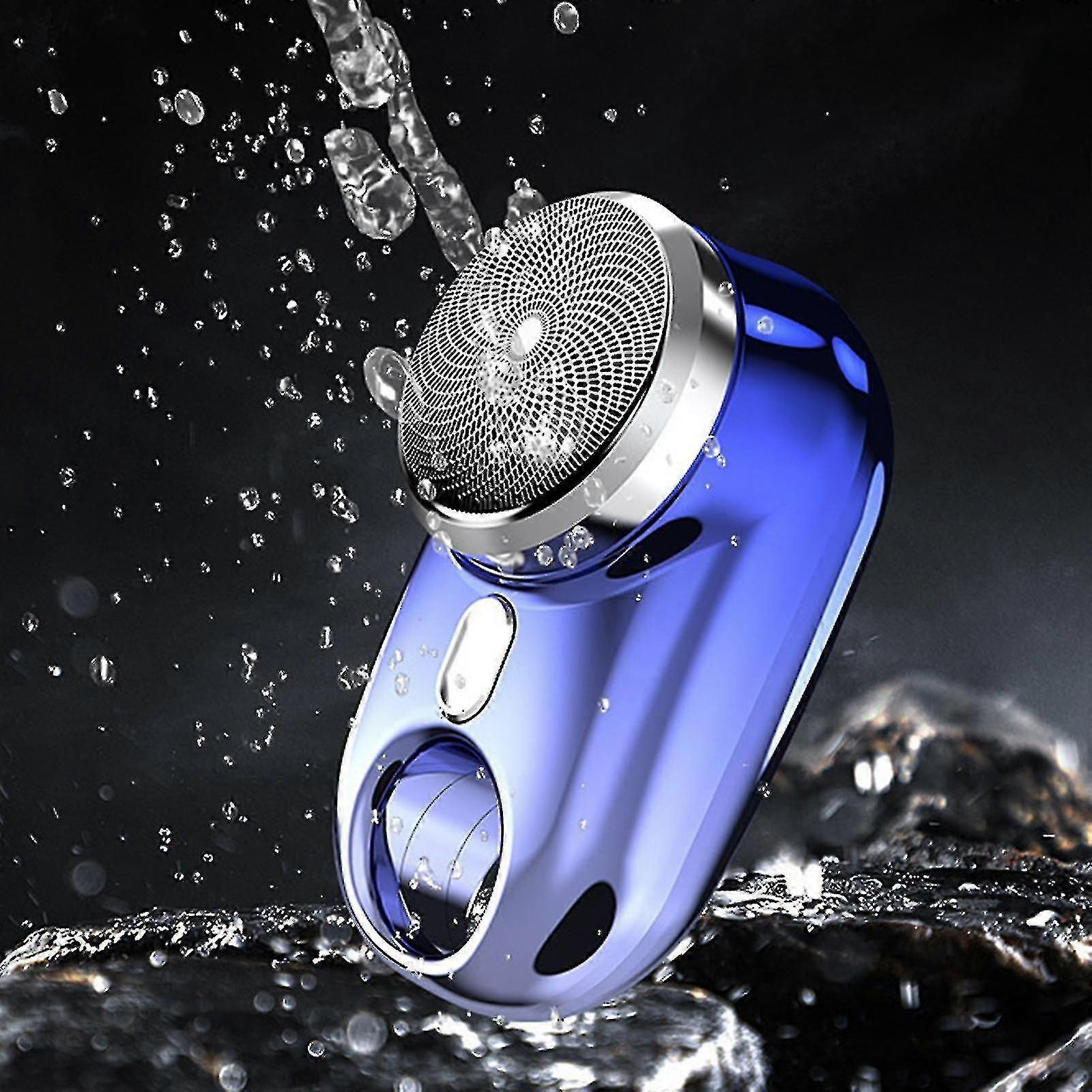 מכונת גילוח חשמלית, מכונת גילוח חשמלית מיני, מכונת גילוח חשמלית ניידת לגברים, נשים, גילוח רטוב ויבש עמיד למים, מכונת גילוח נטענת USB