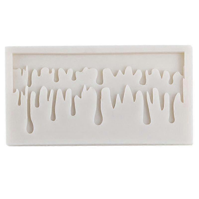 Fondant Mold DIY Easy Release Silicone Random Color Chocolate Mold for Baking