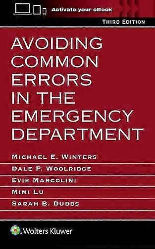 Avoiding Common Errors In The Emergency Department Paperback Book