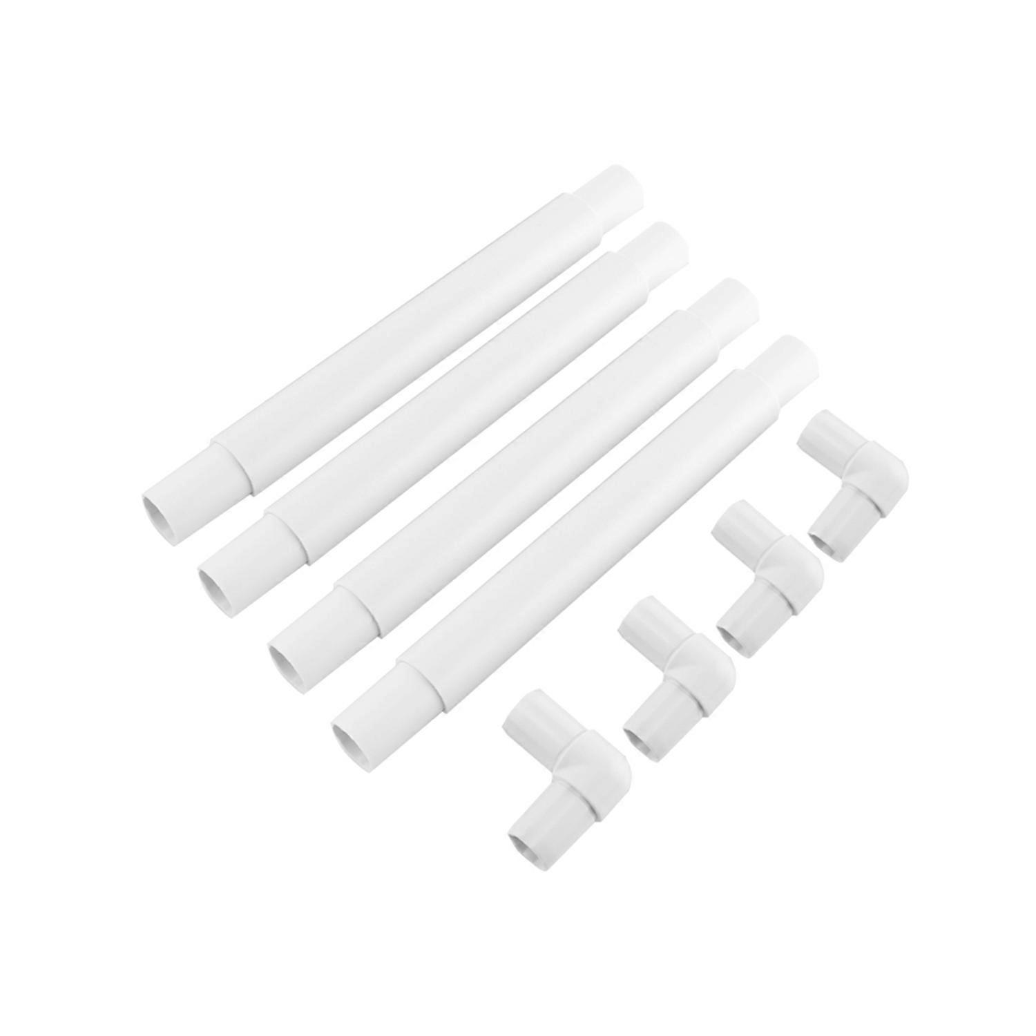Plastic Clip Roller Frame for Embroidery Cross Stitch Quilting Needlepoint Tool(27.9*27.9cm)