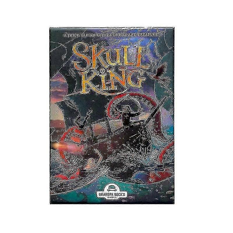 English Version Skull King The Ultimate Pirate Board Game Card Strategy Game