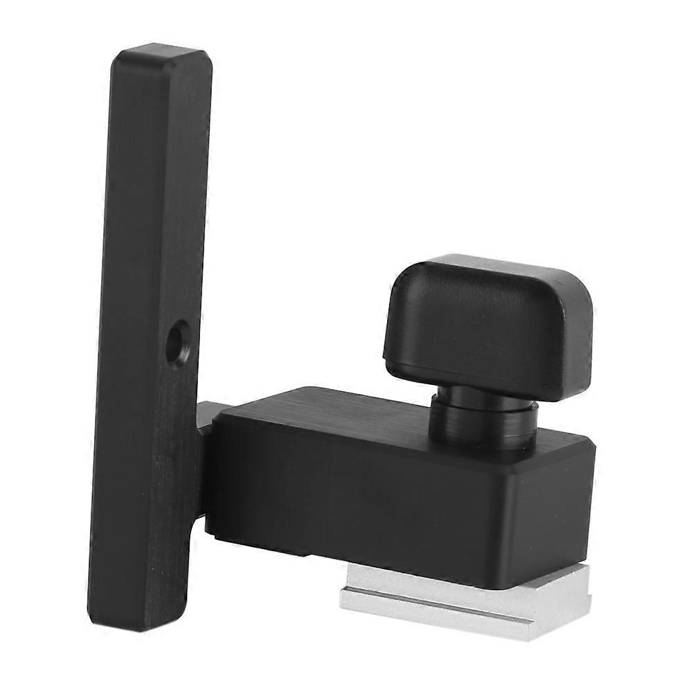 Miter Track Stop for T-Slot T-Track Woodworking DIY Tool Manual Durable In Use Square Handle