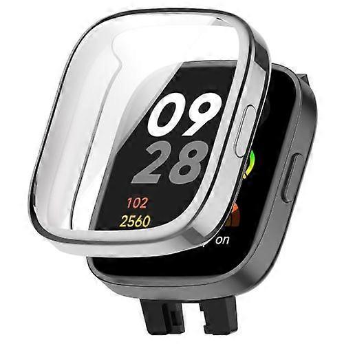 ZRUXE BD-HM 3-46 For Redmi Watch 3 Full Coverage TPU Electroplating Watch Protective Case