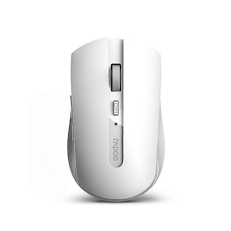 Rapoo 7200M 1600 DPI 6 Buttons 2.4GHz Wireless Bluetooth 4.0 Multi-modes Mouse Notebook Office Mute Mouse