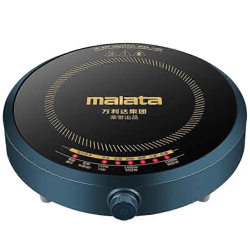 220V 2200w Induction Cooker Household Smart New Round Small Energy-saving Set Hot Pot Cooking Integrated Battery Stove Company