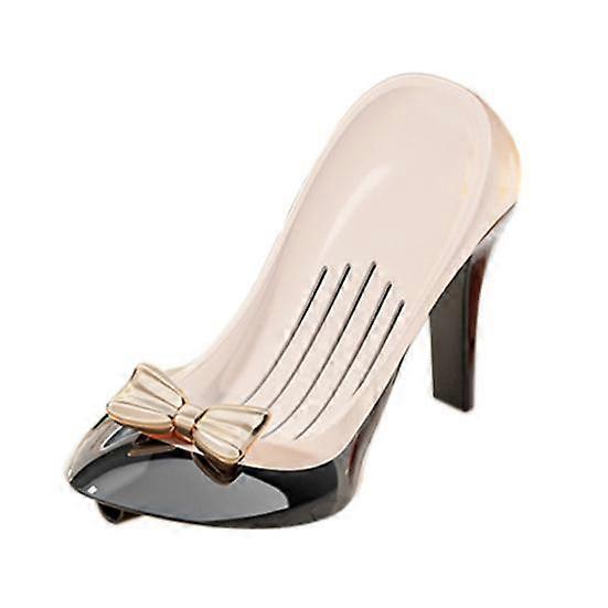 Shower Soap Holder with Suction Cup Drain Tray High Stability Creative High Heel