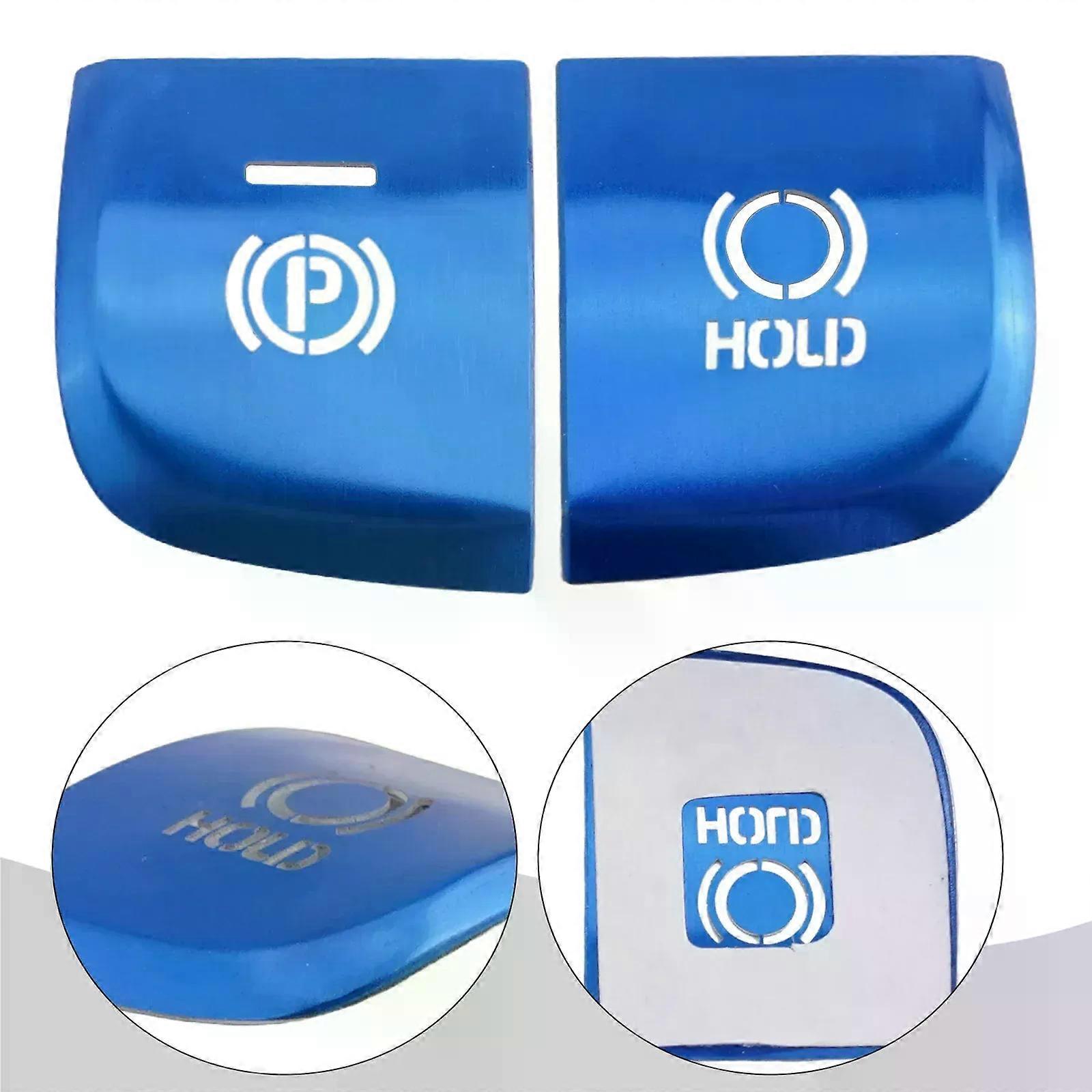 For Toyota For Corolla -23 Button Trim 2pcs ABS Plastic Accessories Function Blue Car Accessories New