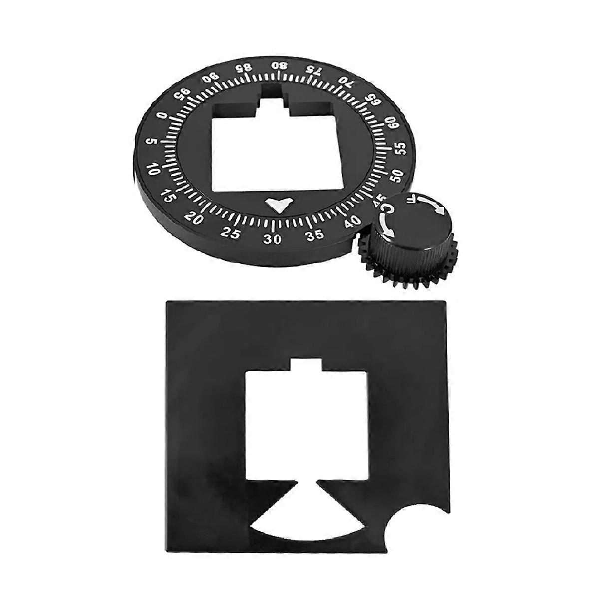 For Grinder Setting Dial with Lid Plastic Adjustment Dial for Mignon Specialita Grinder Accessories