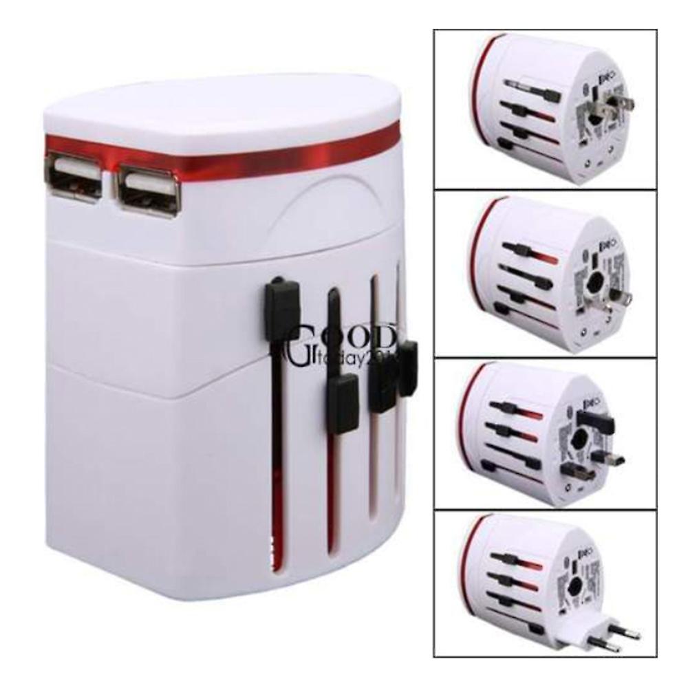 2 Usb Charger Universal Travel Adapter Universal Adaptor