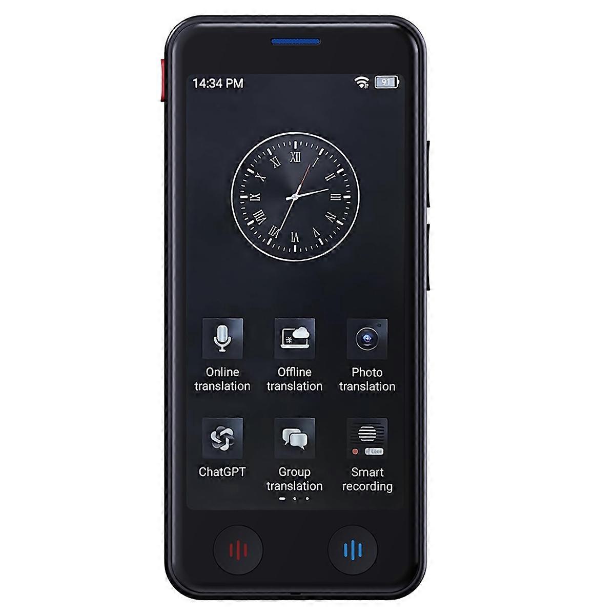 Portable Language Translator Device,Ai Instant Two-Way 139 Foreign Translator for Business Travel S