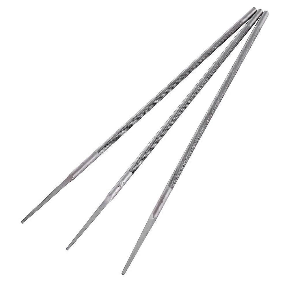 3Pcs/set Round Bearing Steel Sharpening Chainsaw Chain Files Sharpener(4mm)