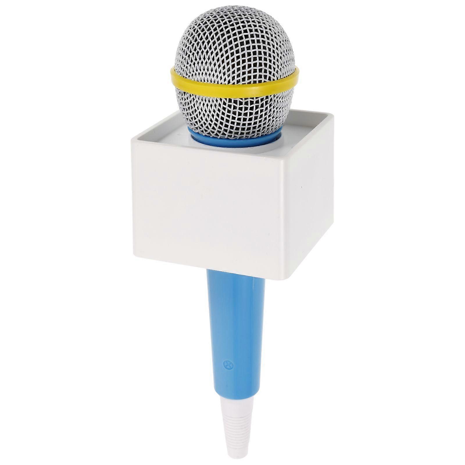 Fake Microphone Prop Simulated Microphone Pretend Microphone Model Role Play Microphone Prop