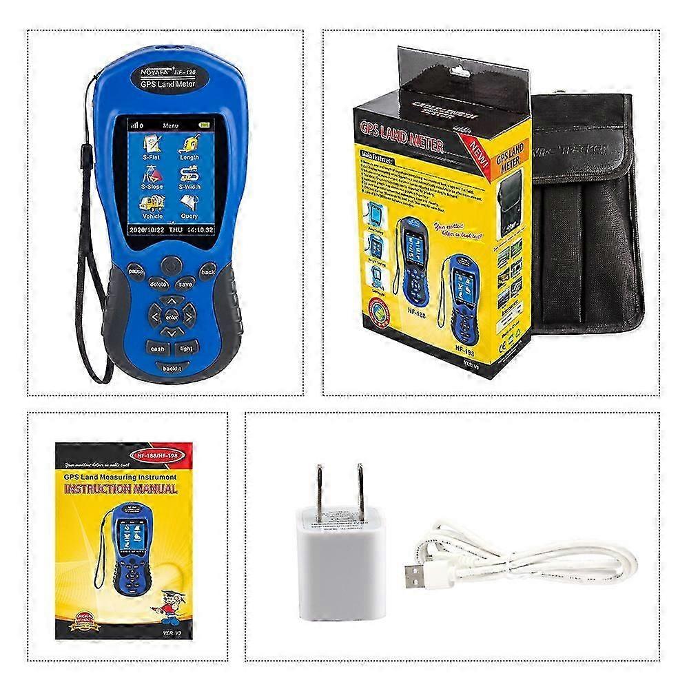 NF-198 Land Meter Survey Equipment Use For Farm Surveying Mapping Area Length Measurement land measuring tools Device