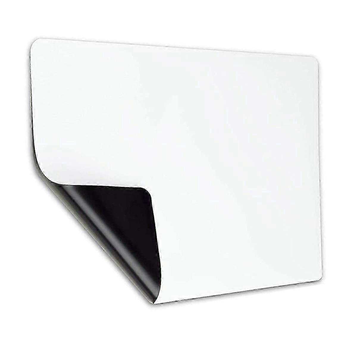 Small Magnetic Whiteboard Sheet for Fridge Ideal for Family Office and Kitchen Shopping Lists