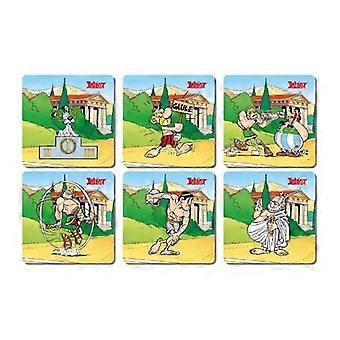 Dessous de verre - SD Toys - Astérix - Lot de 6 - Jeux Olympiques - Pour adultes