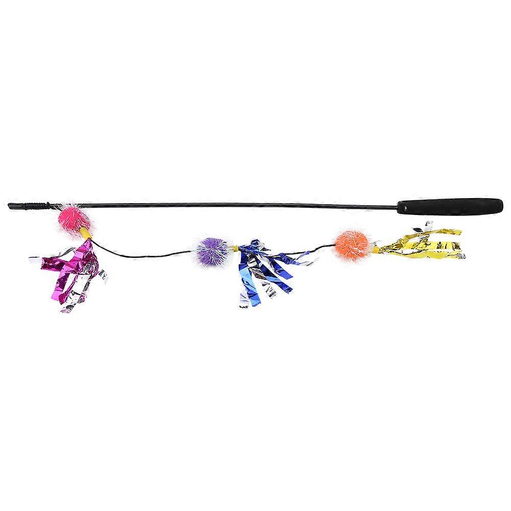 Funny Cat Kitten Pet Play Toy Cat Teaser Stick Chaser Interactive Toy