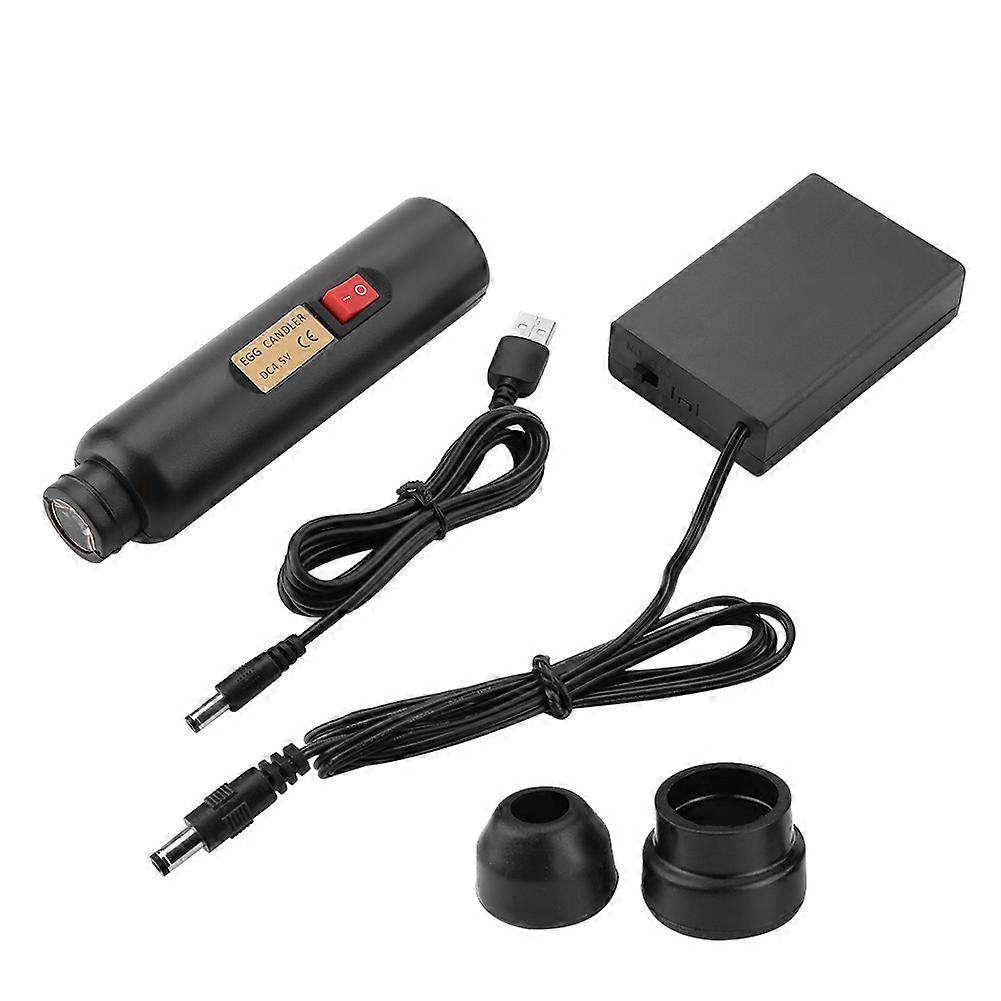 Egg Candler Tester, ABS Material, High Brightness Lamp