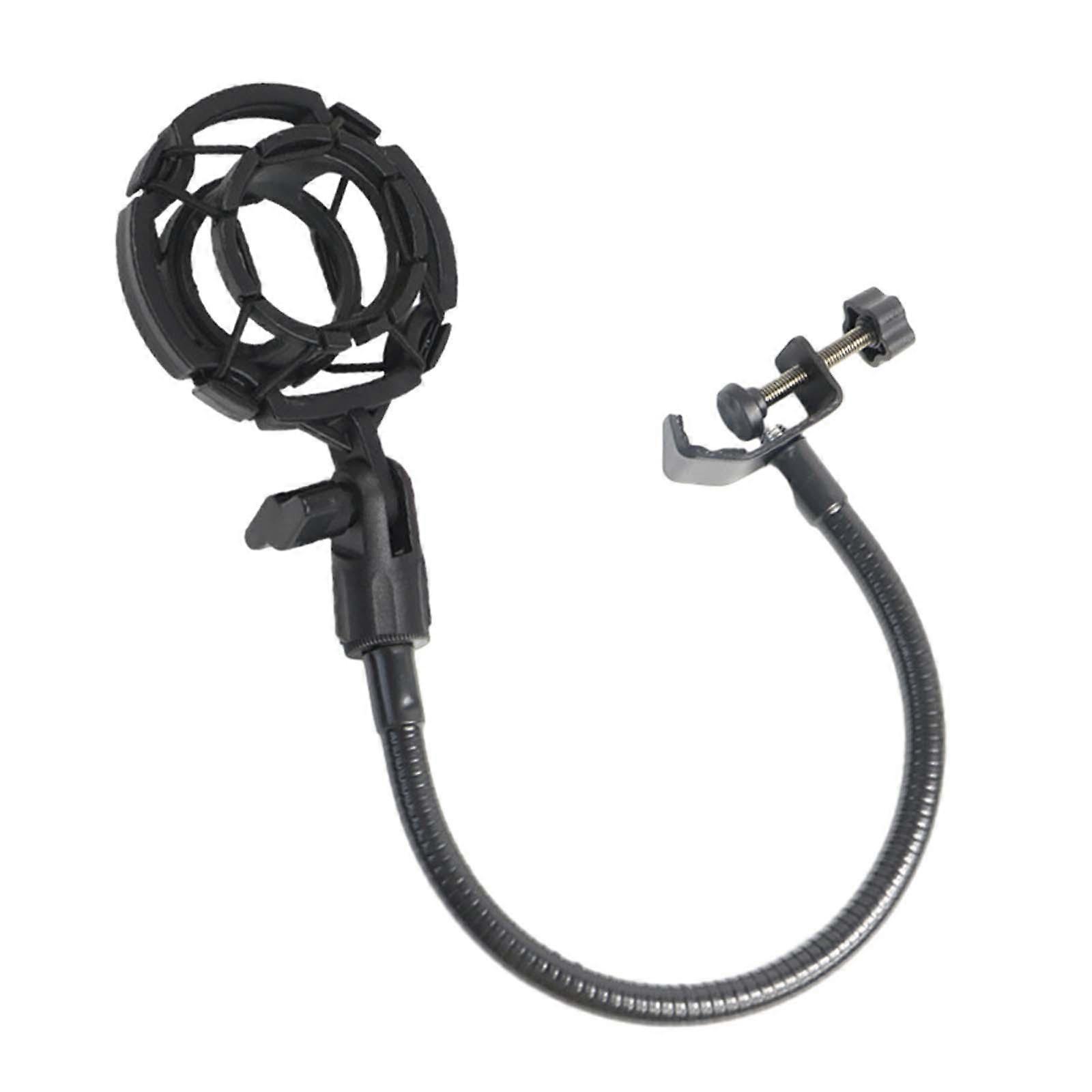 with Clip Microphone Arm Stand Hose Long Range Flexible Bracket Mic Stands