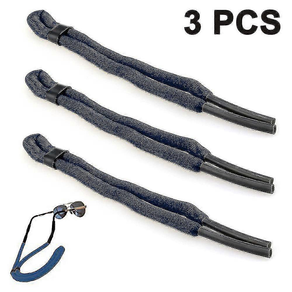 3 Pcs Floating Sunglass Strap Pack Lunettes Float Eyewear Retainer pour Surfer Voilier Natation