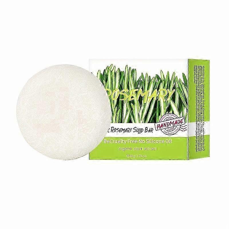 Șampon de păr cu rozmarin, Curățare profundă pentru căderea scalpului Șampon Săpun, Șampon solid pentru creșterea părului, Baton răcoritor și hidratant