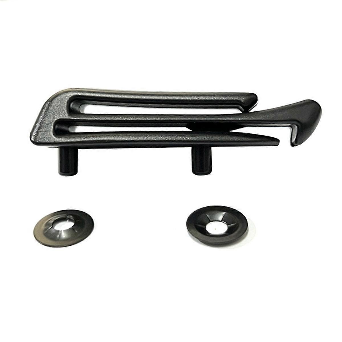 For Middle Rear Row Seat Belt Fixing Buckle Clip Black