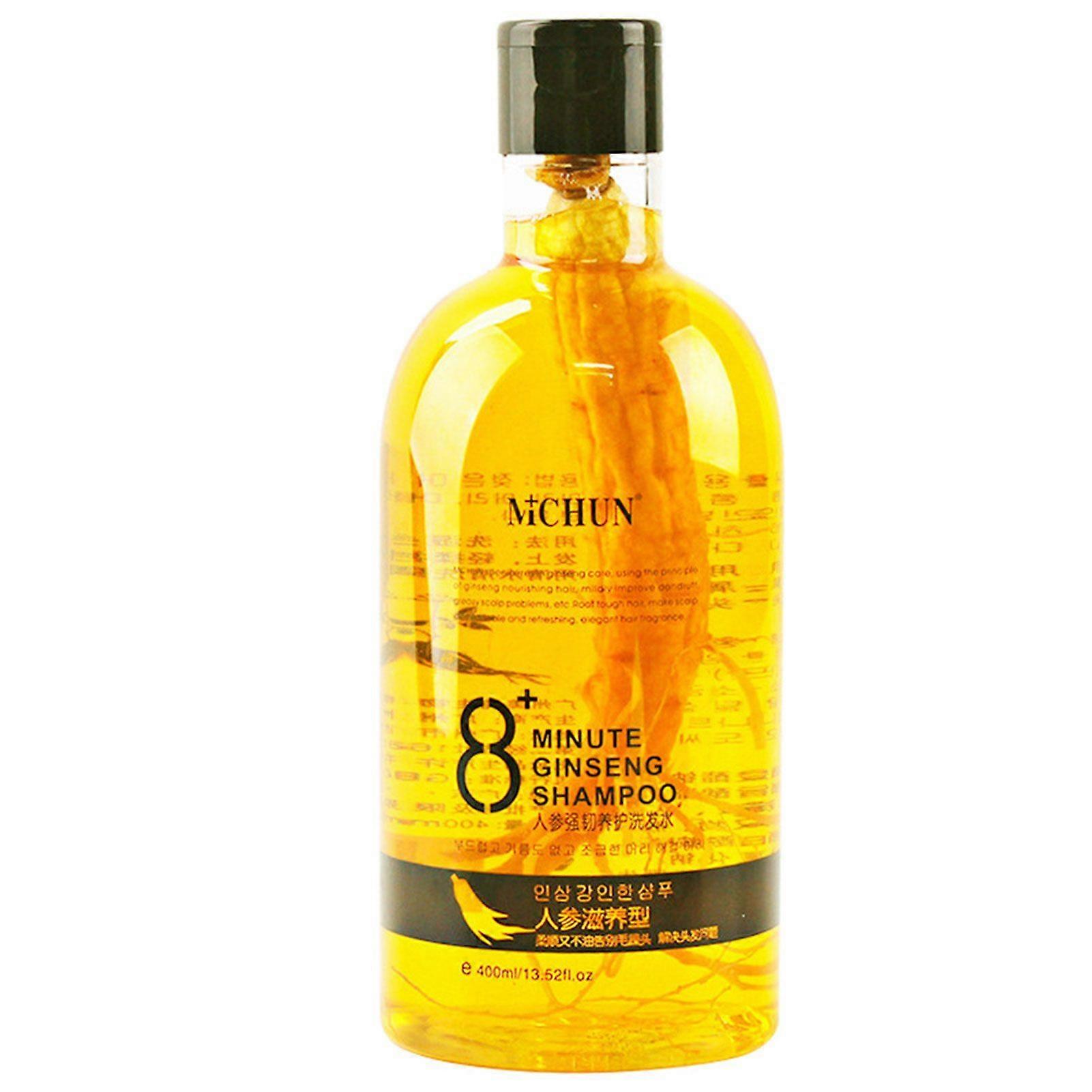 Shampooing nourrissant à l’extrait de ginseng racine, shampooing au ginseng 8 minutes-Ginseng 400ML