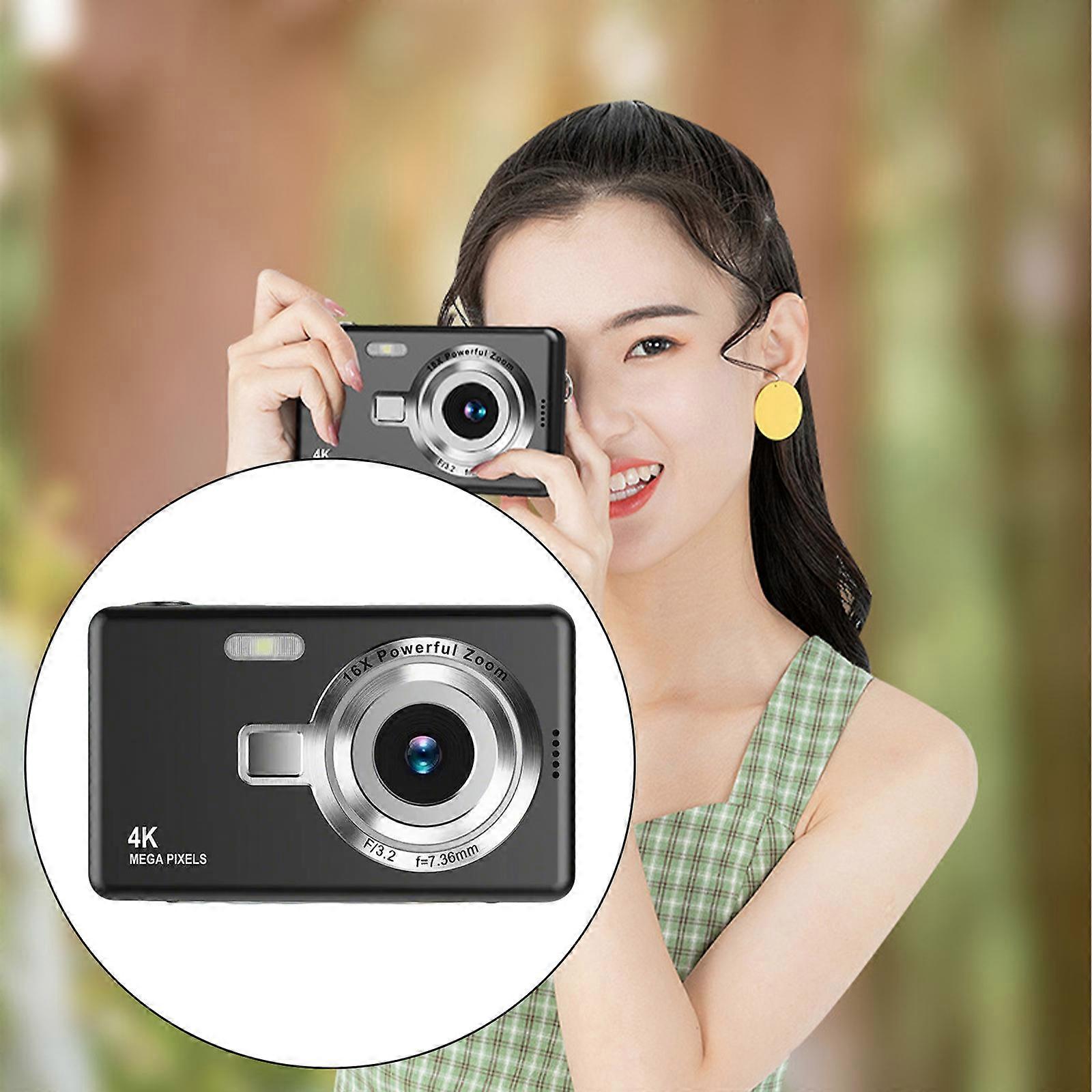 Produktbild von Digitalkamera Fill Light MP3 Vlogging Kamera Anti Shake 1080P