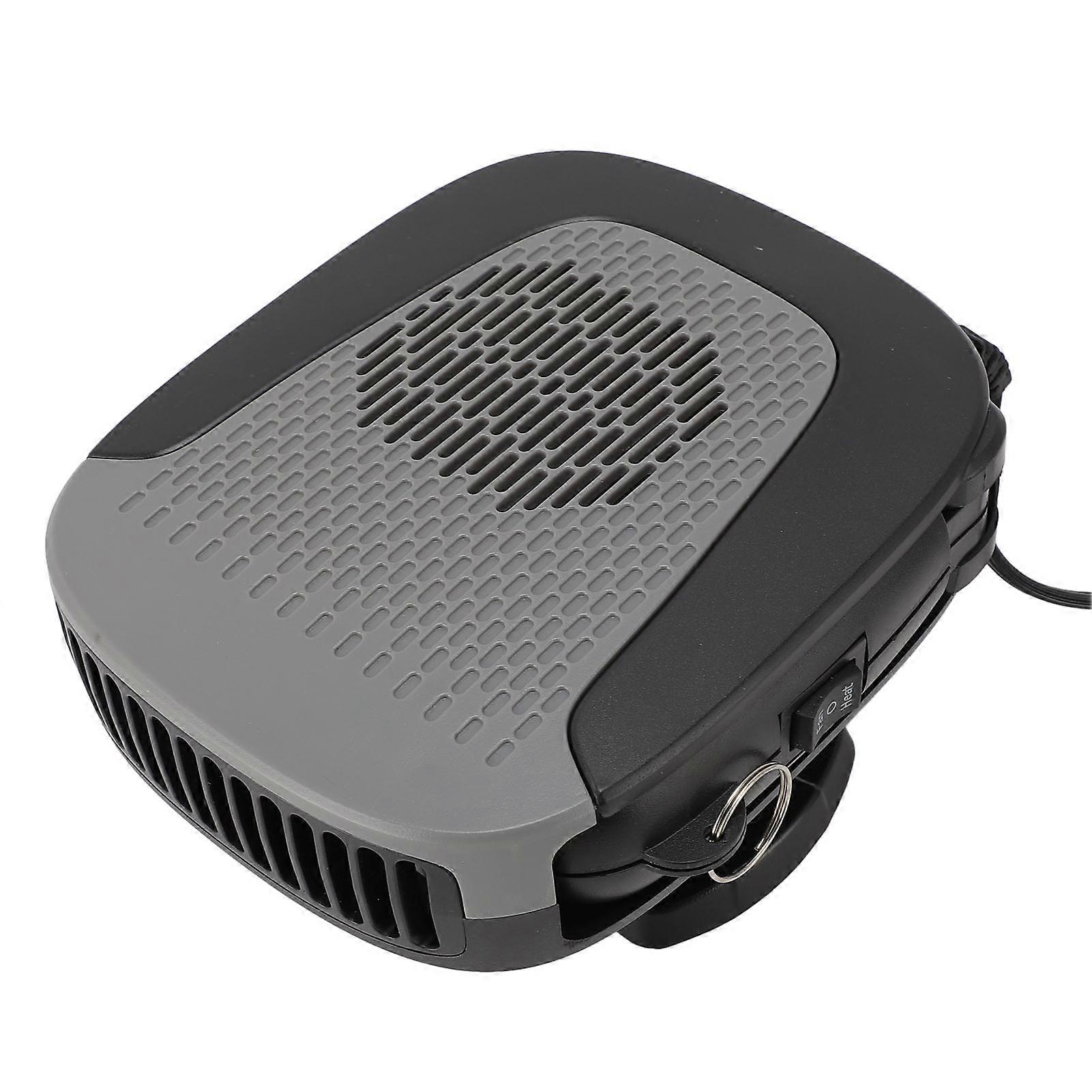 12V 150W Car Heater Portable Car Window Defroster Defogger Plug in Cigar Lighter Angle Adjustable for Vehicles Trucks 