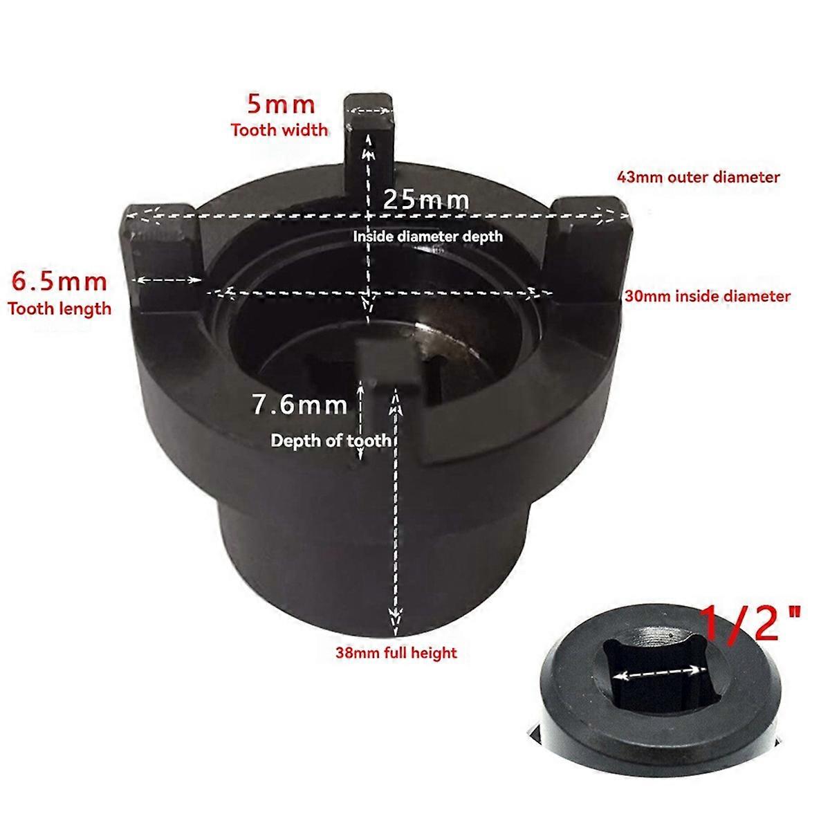 Swingarm Pivot Nut Tool 09940014940 Remove Lock Nut Tool for 