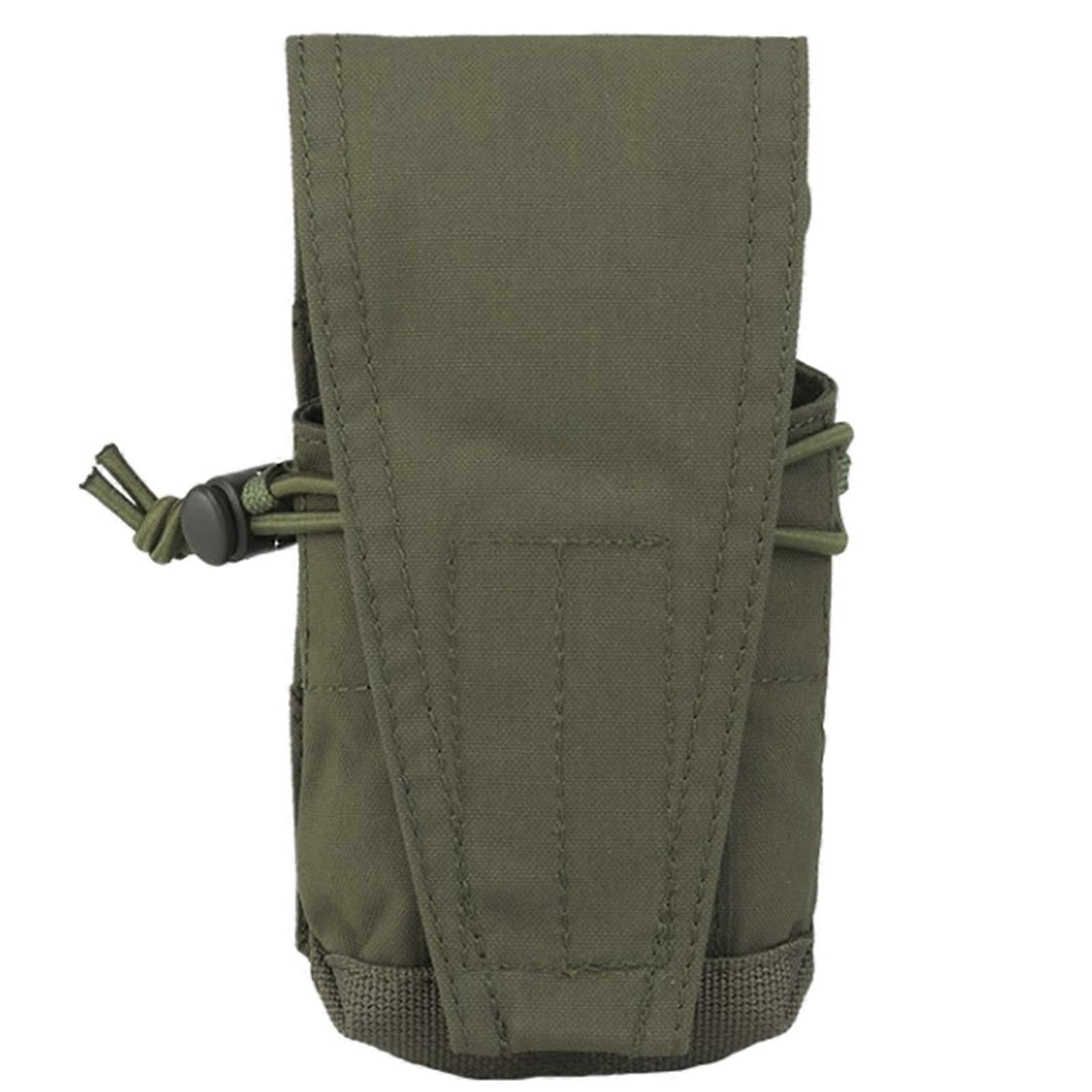Mini Radio Holder Holsters Tactic Walkie Talkies Pouch Case Interphone Storage Bag Outdoor Militaries Hunting Camping  Ranger Green