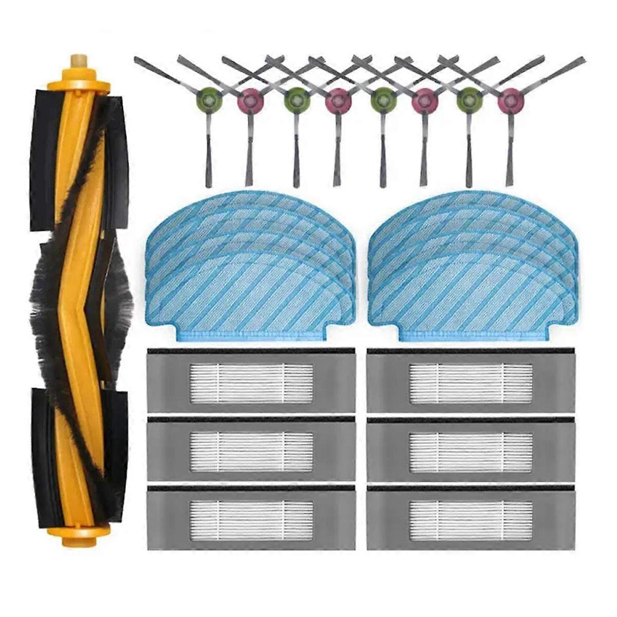 For Yeedi Vac 2 Pro / Vac Station K781+ Main Side Brush Filter Mop