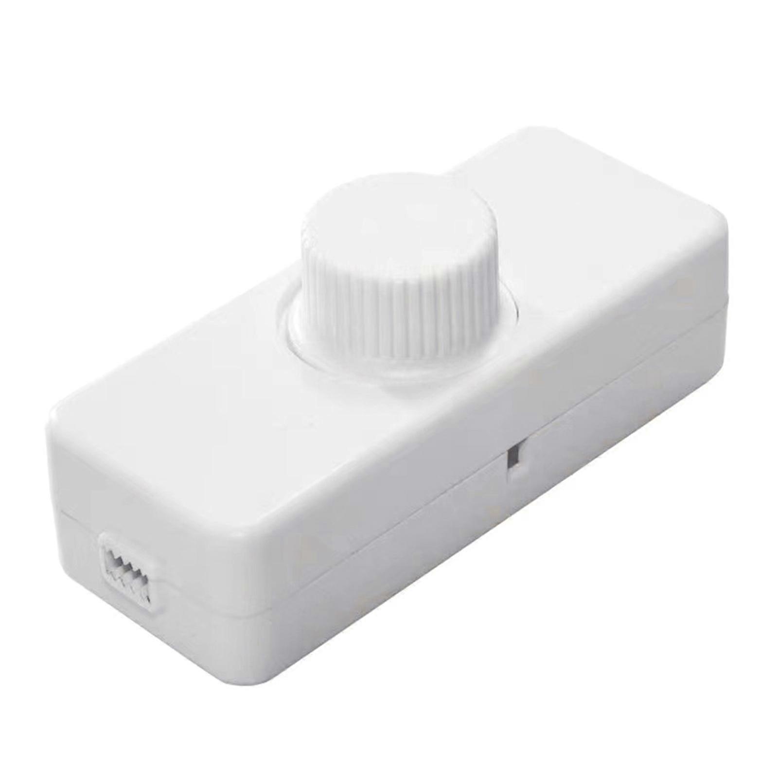 Cord Dimmer 1 Gang Dimmer Switches User Friendly Switches Simple Operate Switches for Dimmable LED Incandescents Lamp White