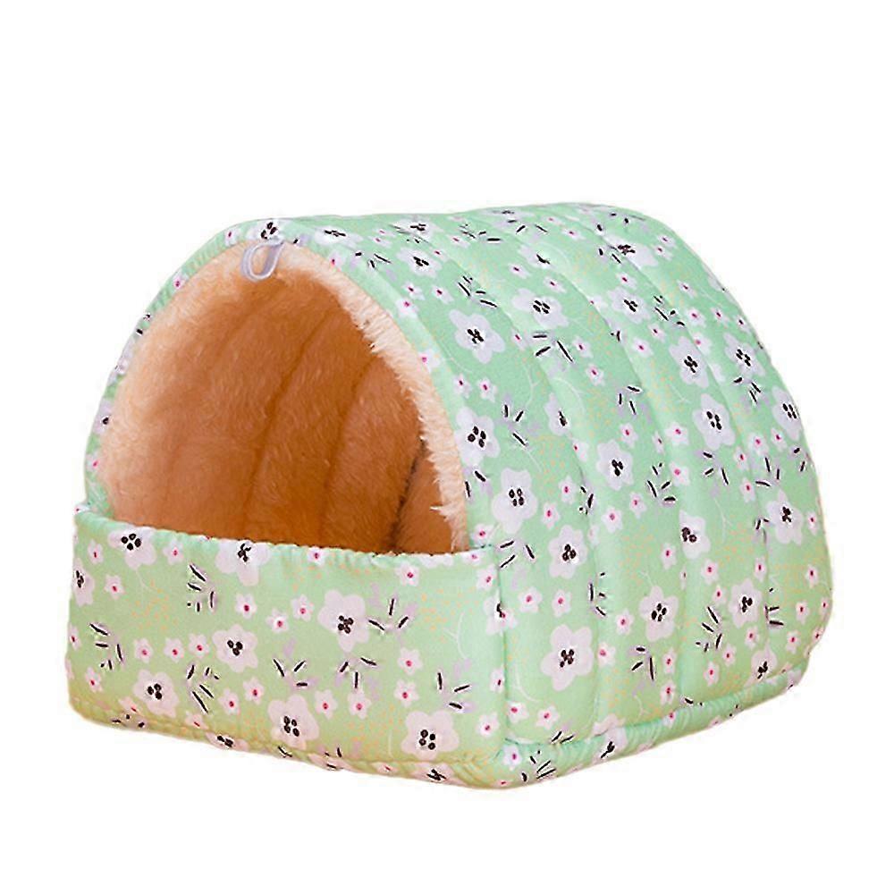 Cama cálida casa nido de algodón para hámster rata jerbo erizo