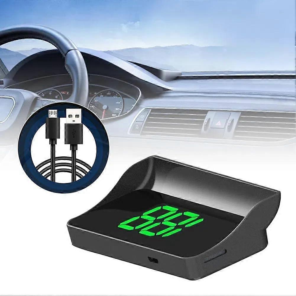 Car HUD Head Up Display, Universal GPS Automobile Speed indicator screen windscreen speed indicator projector MPH