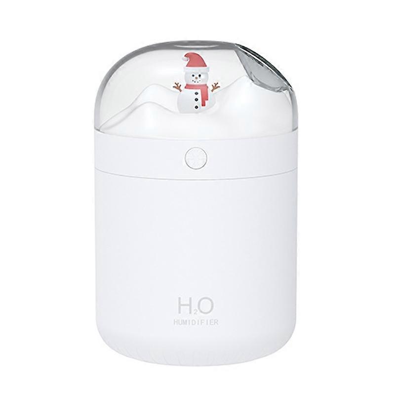 500ml Snowman Humidifier USB Desktop Large Capacity Colorful Ambient Light Air Humidifier