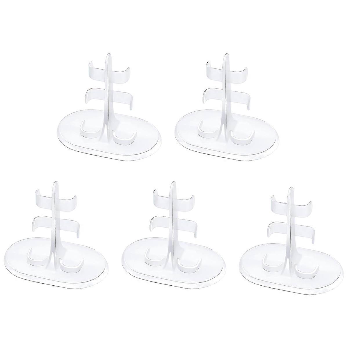 5pcs Small Doll Stands for Displaying Dolls
