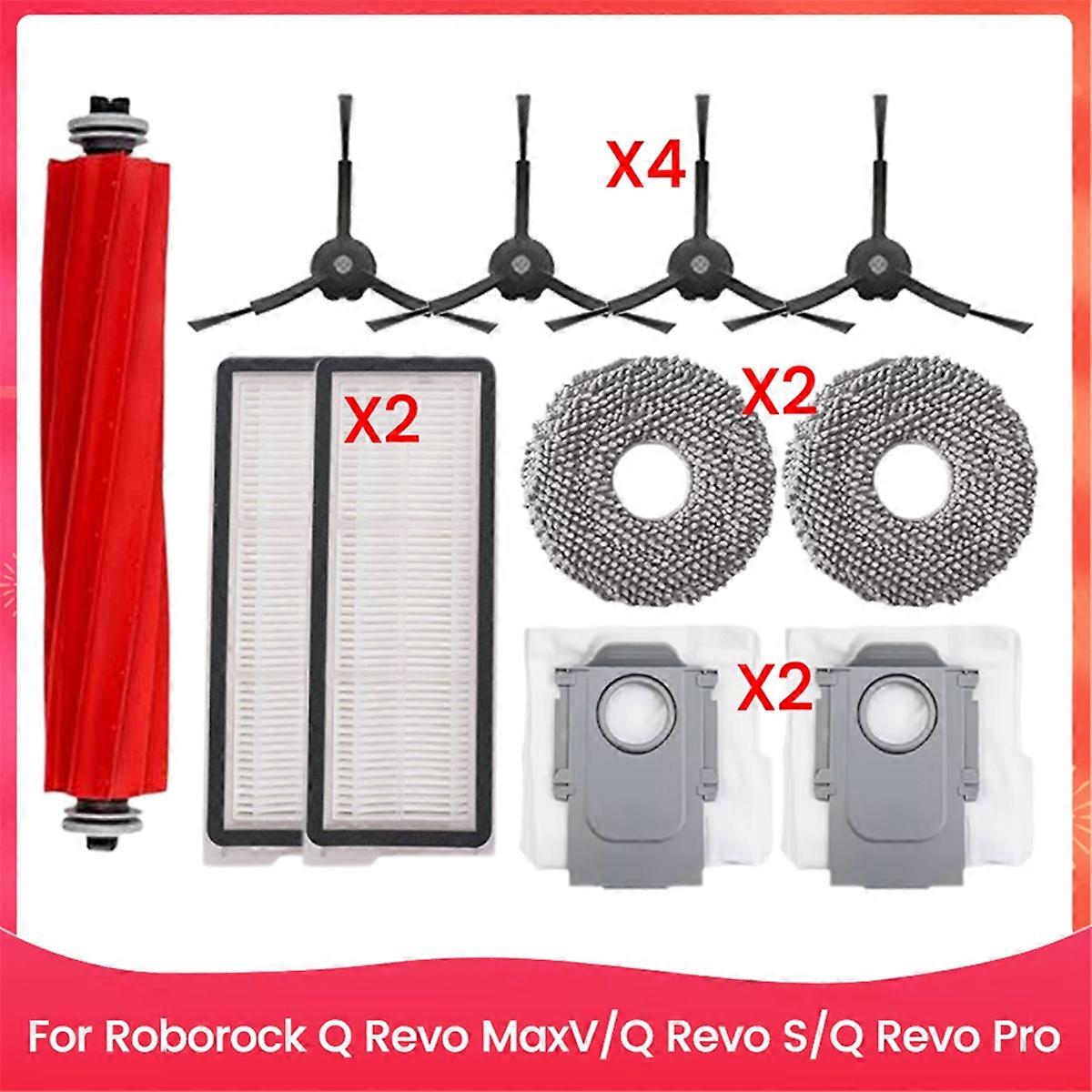 for Roborock Q Revo MaxV/Q Revo S/Q Revo Pro Main Side Brush B