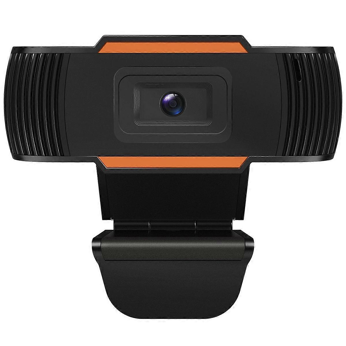 Computer Webcam 720P Computer Camera with Sound-absorption Microphone Laptop or Desktop Webcam for Gaming Conferencing & Working