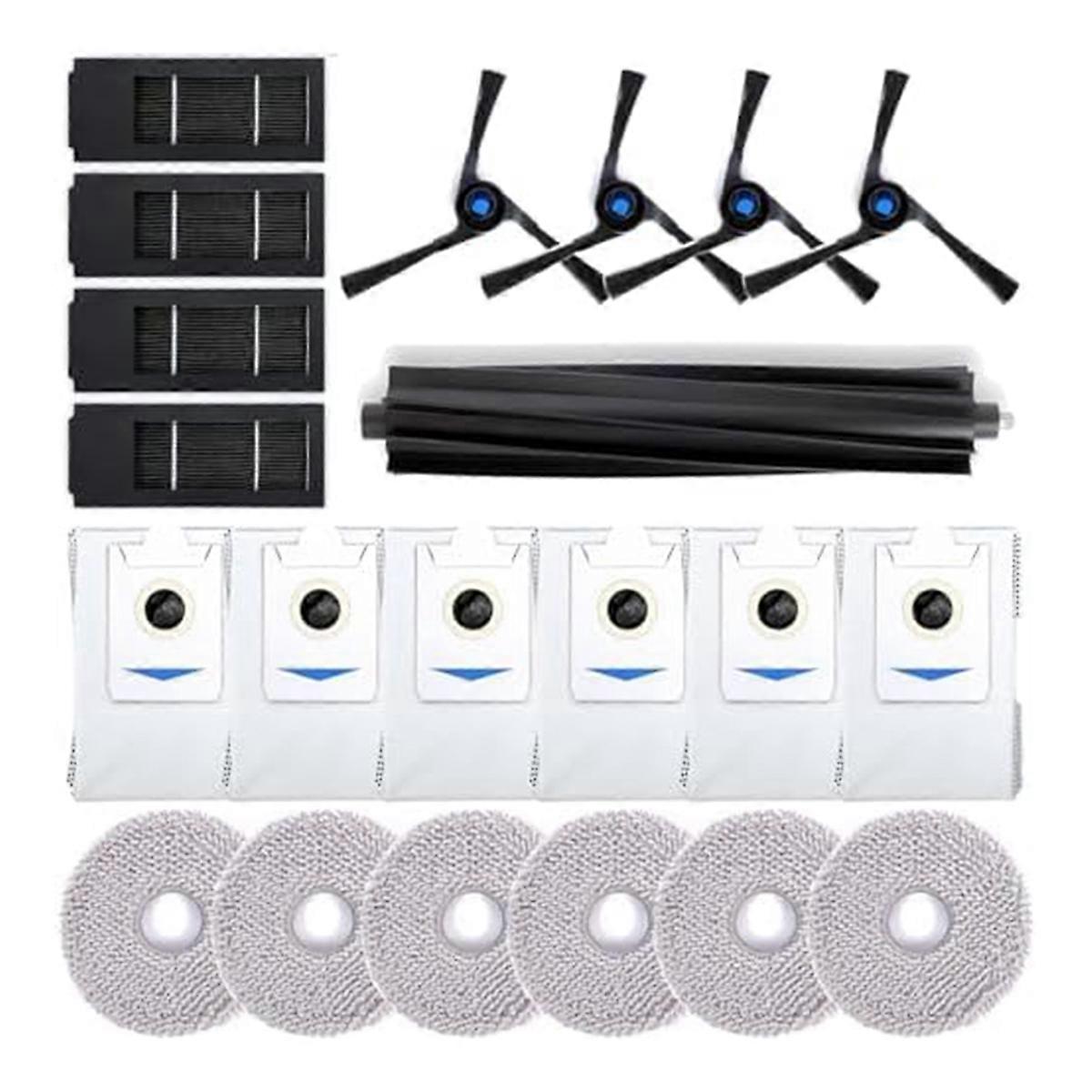 For Deebot X2 Omni Main Side Brushes, Filters, Rag, Dust Bag