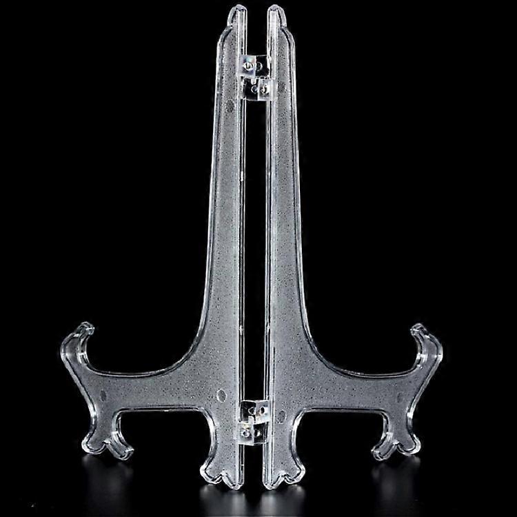 10 PCS Support de cadre en plastique transparent élevé 8 pouces