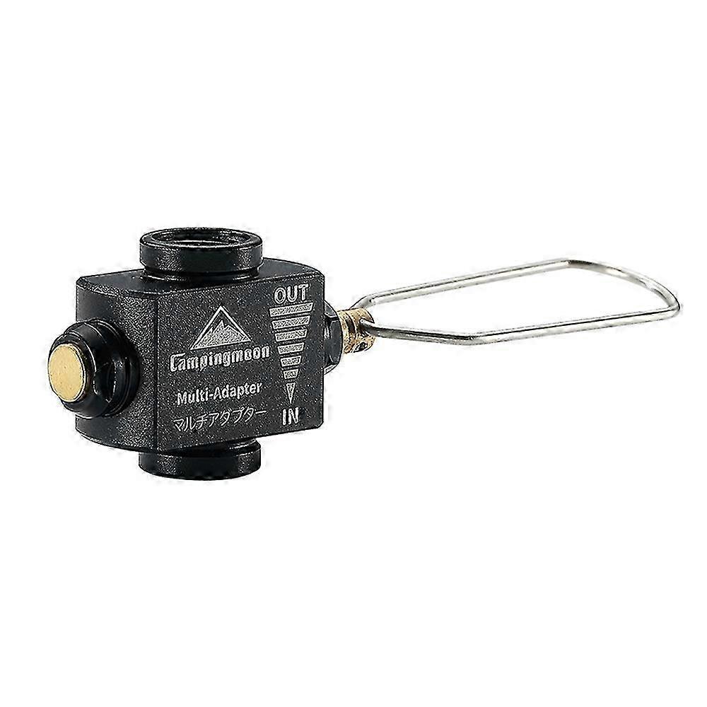 Brass Gastank Refill Adapter & Valves Outdoor Camping Accessory