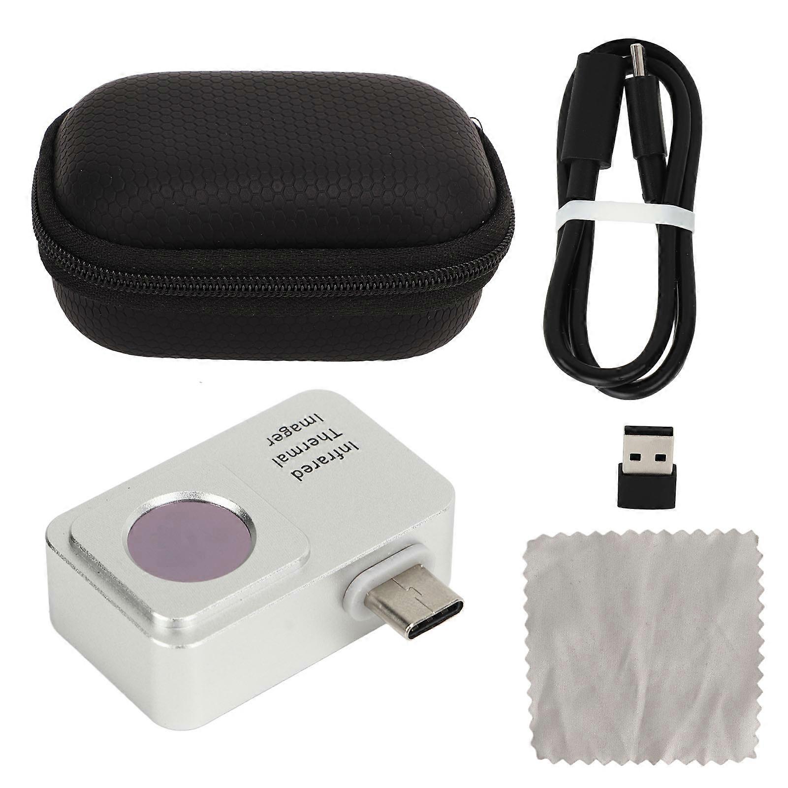 25Hz Phone Imaging Camera with USB Adapter IP54 Waterproof Mobile Phone Type C Thermal Imager