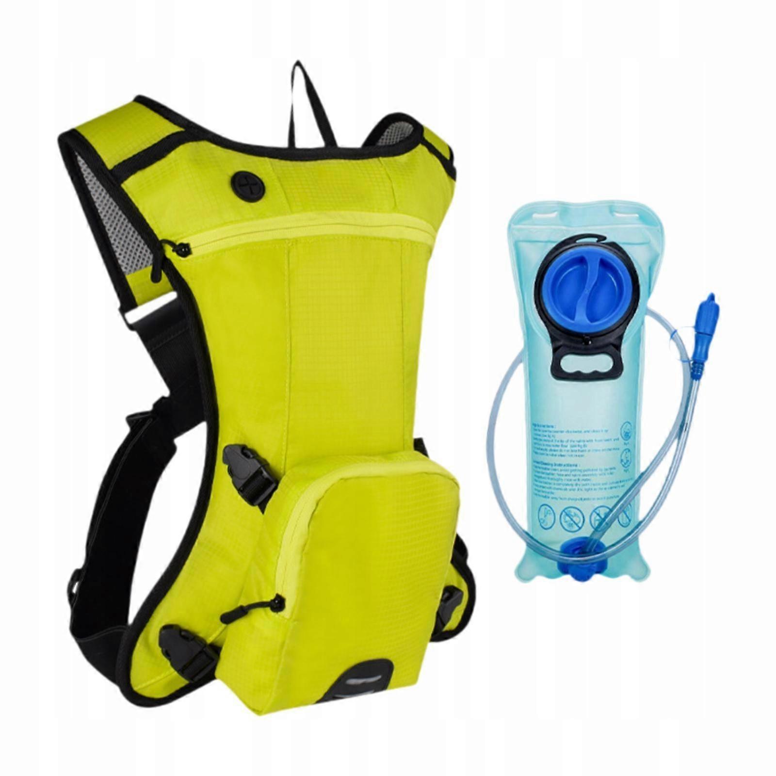 Trinkrucksack mit 2l Trinkblase Leichtes Wassergrün