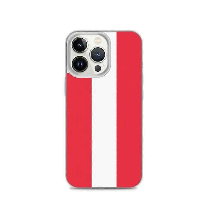 iPhone Case - Austria Flag - iPhone 13 Pro - Flexible - Multicolored - Vertical